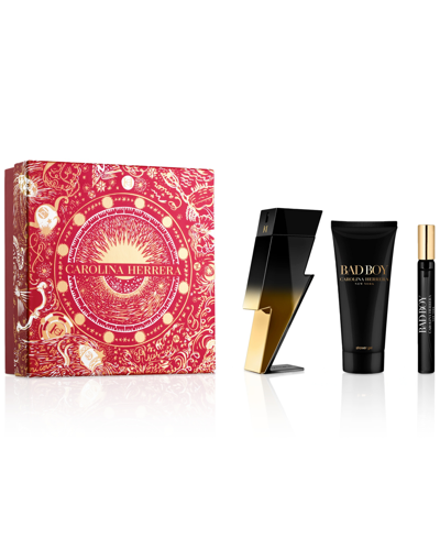 Shop Carolina Herrera Men's 3-pc. Bad Boy Extreme Eau De Parfum Gift Set