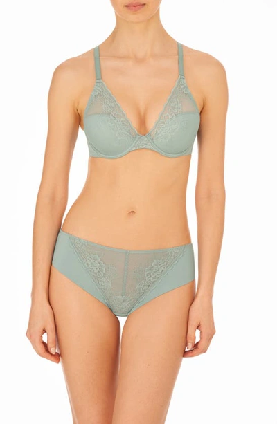 Shop Natori Avail Convertible Underwire Contour Bra In Succulent