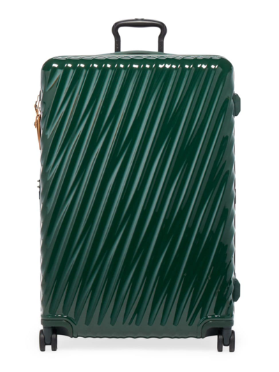 Shop Tumi Men's 19 Degree Extended Trip Expandable 4-wheel Packing Case In Hunter Green