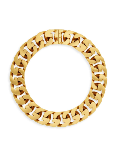 Shop Givenchy Women's Medium G Chain Necklace In Metal In Golden Yellow