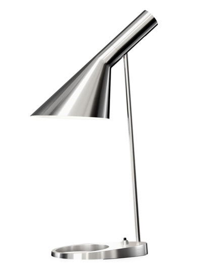 Shop Louis Poulsen Aj Table Lamp In Stainless Steel Polished