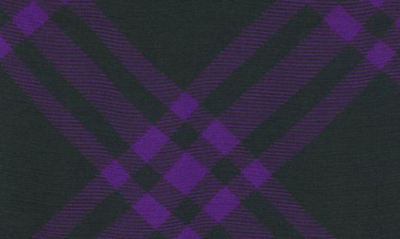 Burberry Asymmetrical High-waisted Silk Skirt With Plaid Pattern In Royalipcheck