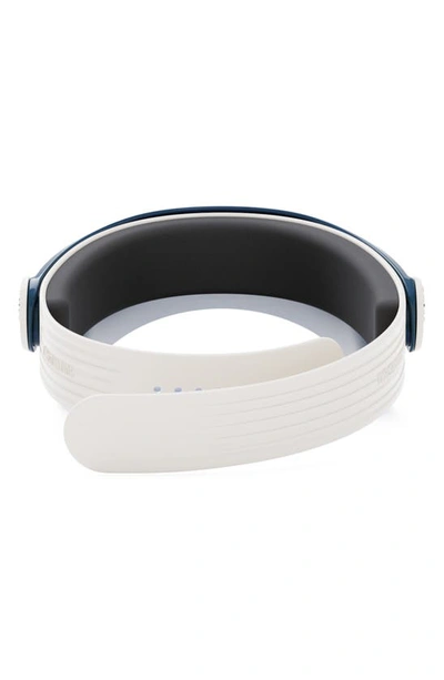 Shop Dior 'pacific V1u Visor In White/ Other / Blue
