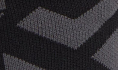 Shop On Performance Quarter Crew Socks In Black/ Shadow