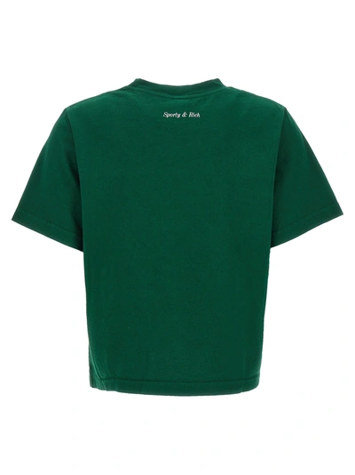Shop Sporty And Rich Wellness Club T-shirt Green