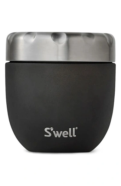 Shop S'well Eats™ 16-ounce Stainless Steel Bowl & Lid In Onyx