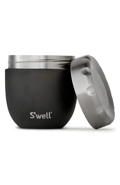 Shop S'well Eats™ 16-ounce Stainless Steel Bowl & Lid In Onyx