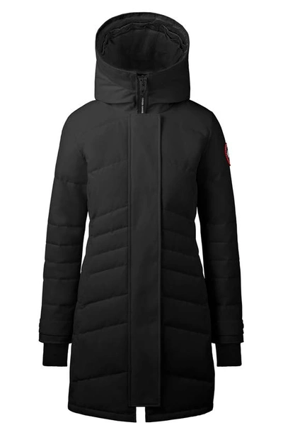 Shop Canada Goose Lorette Water Resistant 625 Fill Power Down Parka In Black - Noir