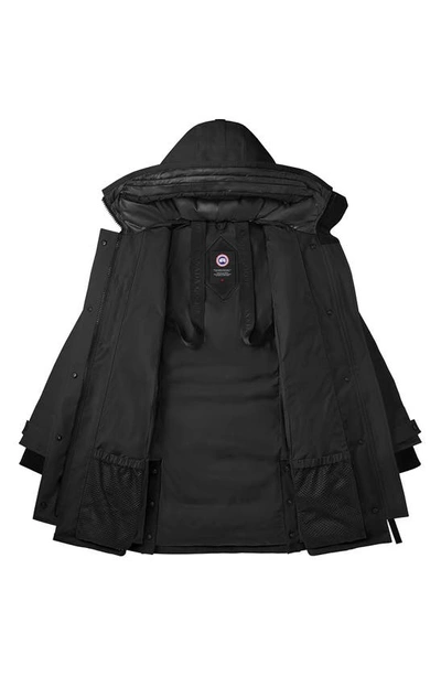 Shop Canada Goose Lorette Water Resistant 625 Fill Power Down Parka In Black - Noir