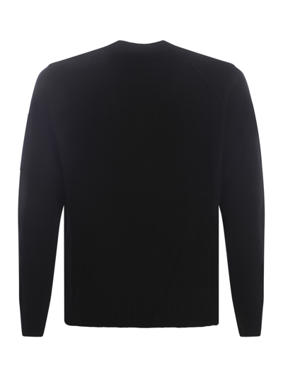 Shop C.p. Company Sweater  In Blend Wool In Nero
