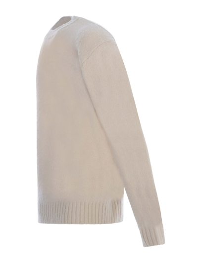 Shop Axel Arigato Sweater  Clay In Wool And Cashmere Blend In Beige Chiaro