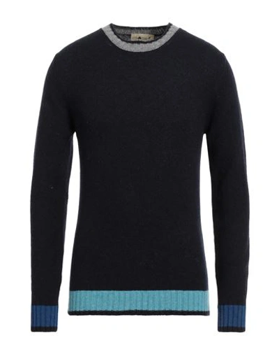 Shop Irish Crone Man Sweater Midnight Blue Size Xxl Wool