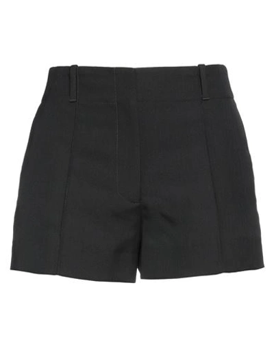 Shop Acne Studios Woman Shorts & Bermuda Shorts Black Size 8 Polyester, Wool