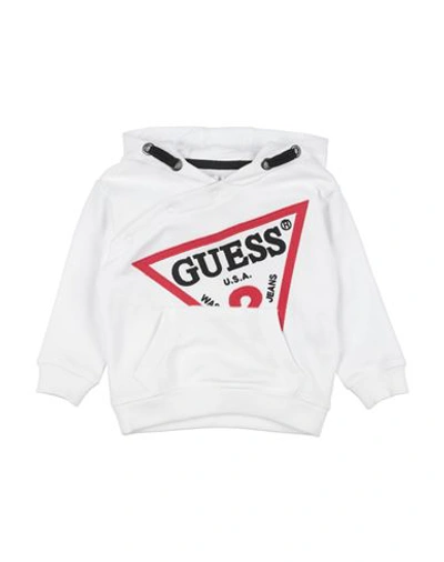 Shop Guess Newborn Sweatshirt White Size 3 Cotton