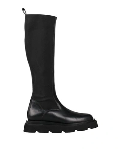 Shop Atp Atelier Woman Boot Black Size 10 Soft Leather
