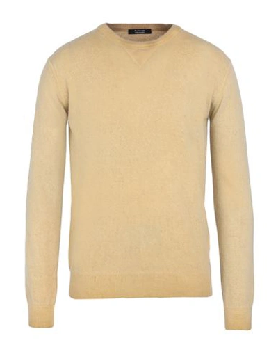 Shop Bomboogie Man Sweater Light Yellow Size 3xl Wool, Polyamide