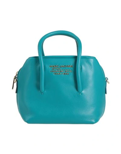 Shop Marc Jacobs Woman Handbag Deep Jade Size - Bovine Leather In Green