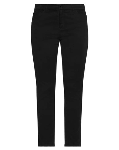 Shop Diana Gallesi Woman Pants Black Size 12 Cotton, Elastane