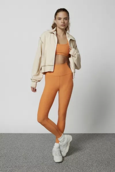 Shop Beyond Yoga Caught In The Midi Space-dye High-waisted Legging Pant In Orange, Women's At Urban Outfitters