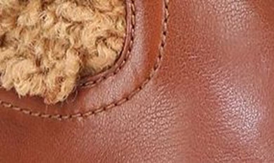 Sam Edelman Elfie Faux Shearling Platform Boot In Acorn Brown/ Ginger Bread