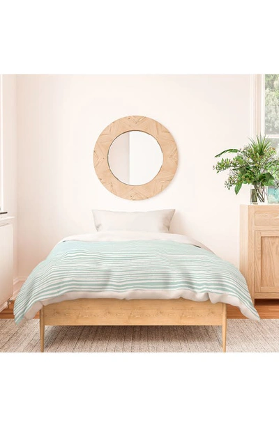 Deny Designs Coastal Studio Ocean 2-piece Duvet Set In Blue