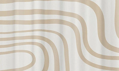 Shop Deny Designs Iveta Coeur Neutral Shower Curtain In White