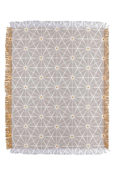 Shop Deny Designs Heather Dutton Luminous Throw Blanket In Beige