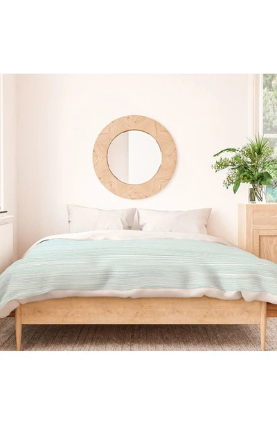 Deny Designs Coastal Studio Ocean Duvet Set In Blue