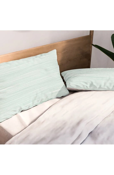 Deny Designs Coastal Studio Ocean Duvet Set In Blue