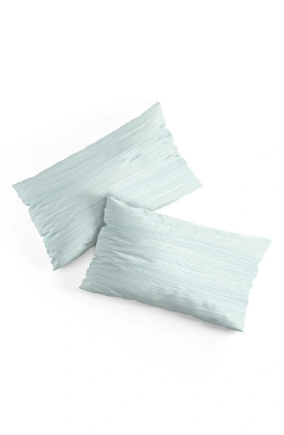 Deny Designs Coastal Studio Ocean Duvet Set In Blue