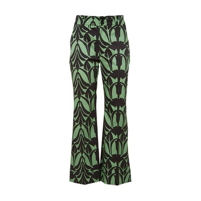 Shop La Doublej Hendrix Pants In Papyrus_green