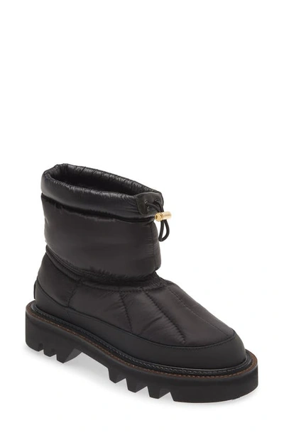 Shop Sacai Padded Boot In Black