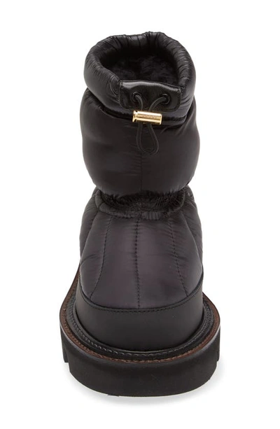 Shop Sacai Padded Boot In Black