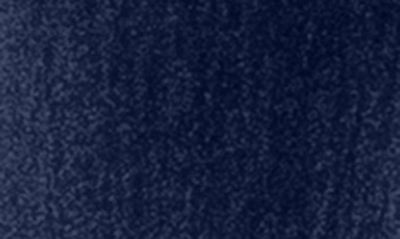 Xscape Bustier Velvet Gown In Navy