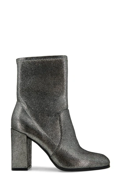 Kenneth Cole New York Jax Stretch Square Toe Boot In Pewter