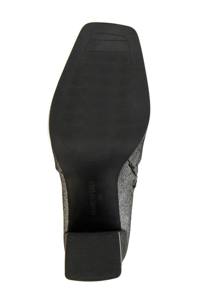 Kenneth Cole New York Jax Stretch Square Toe Boot In Pewter