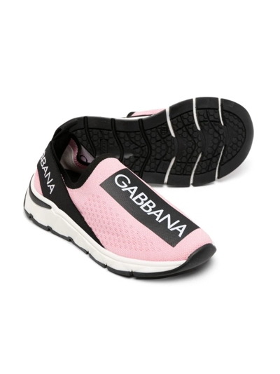 Shop Dolce & Gabbana Sneakers Fast In Pink