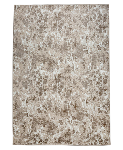 Shop Km Home Closeout!  Teola 1242 7'10" X 10'6" Area Rug In Beige