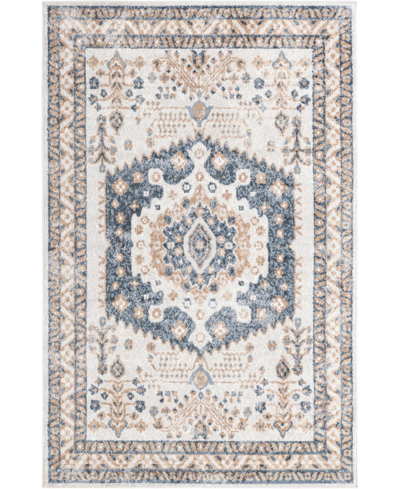 Shop Bayshore Home Closeout!  Shire Sheldonian 5' X 8' Area Rug In Ivory
