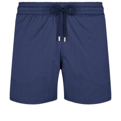 Vilebrequin Recycled Nylon Swim Shorts With Elastic Waistband In Blue