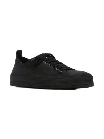 Shop Ann Demeulemeester Low Top Lace-up Sneakers
