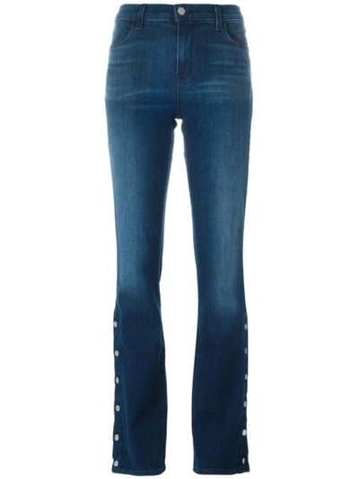 Shop J Brand 'charlene' Mid-rise Bootcut Jeans