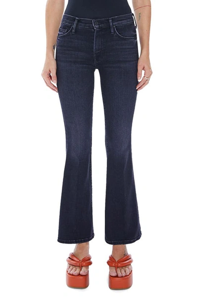 Shop Mother Mid Rise Flare Jeans In Deep End