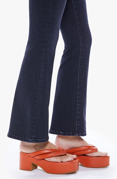 Shop Mother Mid Rise Flare Jeans In Deep End
