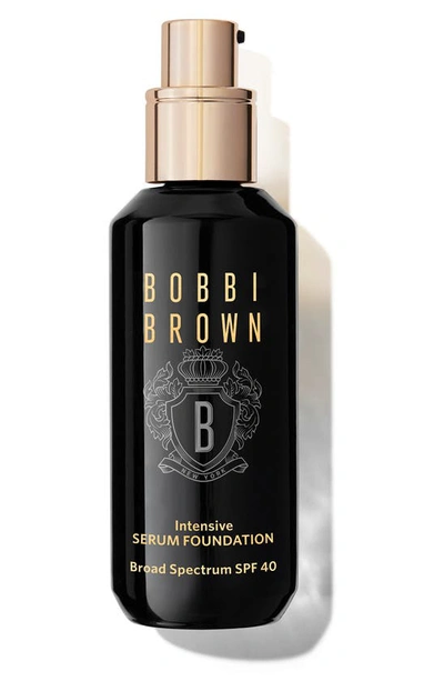 Shop Bobbi Brown Intensive Serum Foundation Spf 40 In Neutral Cool Honey