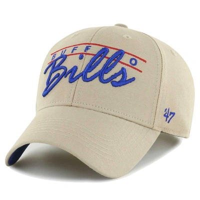 Shop 47 ' Khaki Buffalo Bills Atwood Mvp Adjustable Hat