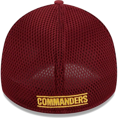 Shop New Era Burgundy Washington Commanders 39thirty Flex Hat