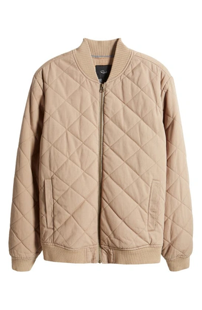 Shop Rails Penninsula Quilted Jacket In Vintage Khaki