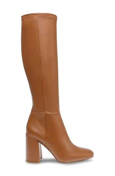 Steve Madden Seven Knee High Boot In Camel