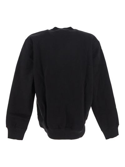Shop Carhartt Logo Sweatshirt In Black